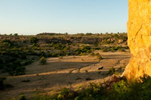 Ecotraining rocky landscape
