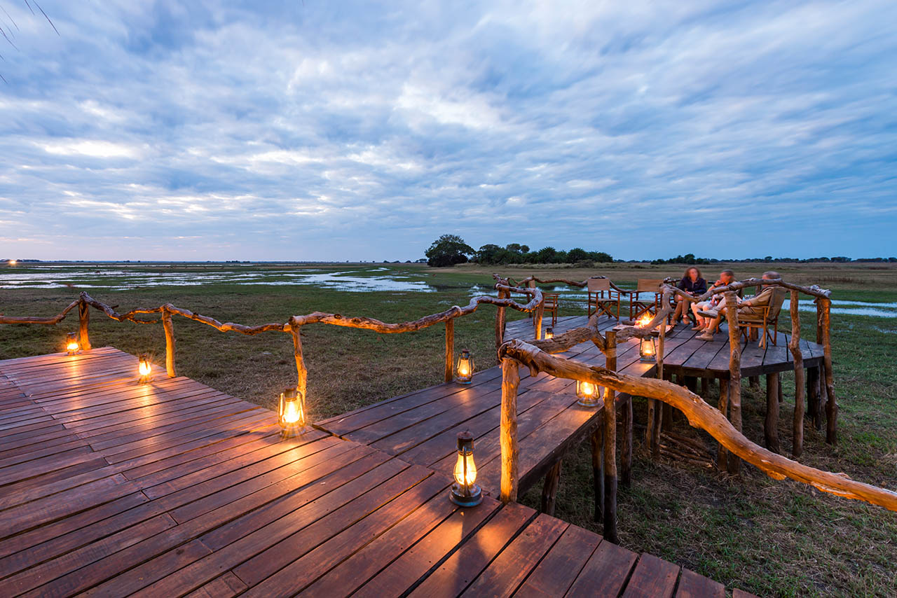 busanga plains sunset