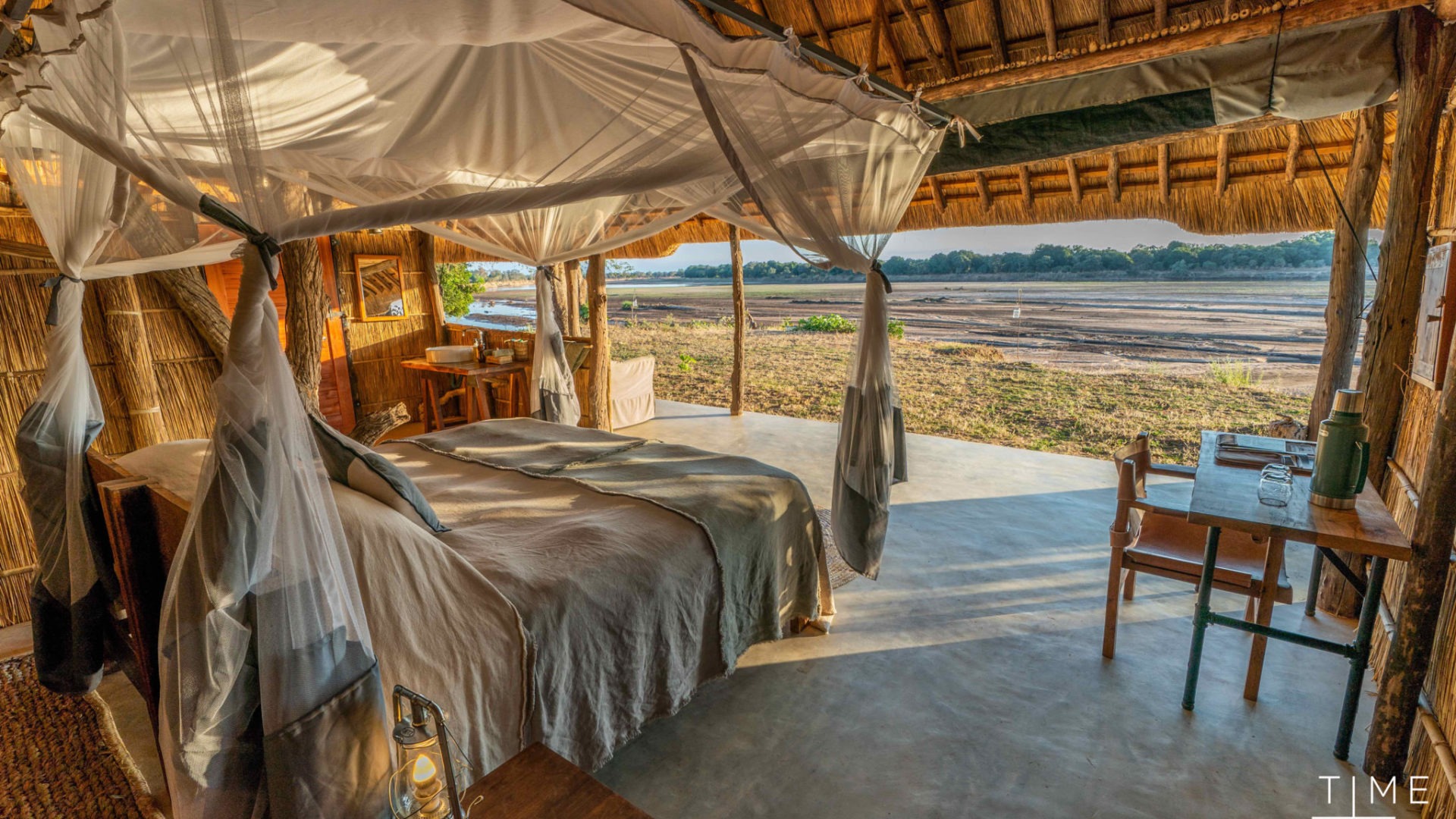 kakuli camp bedroom river view