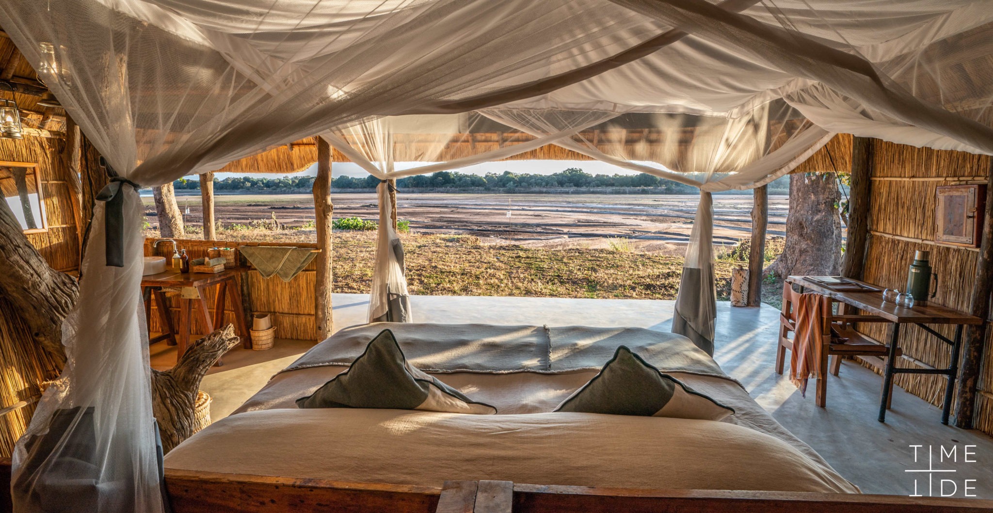 kakuli camp bedroom view