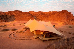 northern namibia Hoanib Skeleton Coast Camp Guest Tent