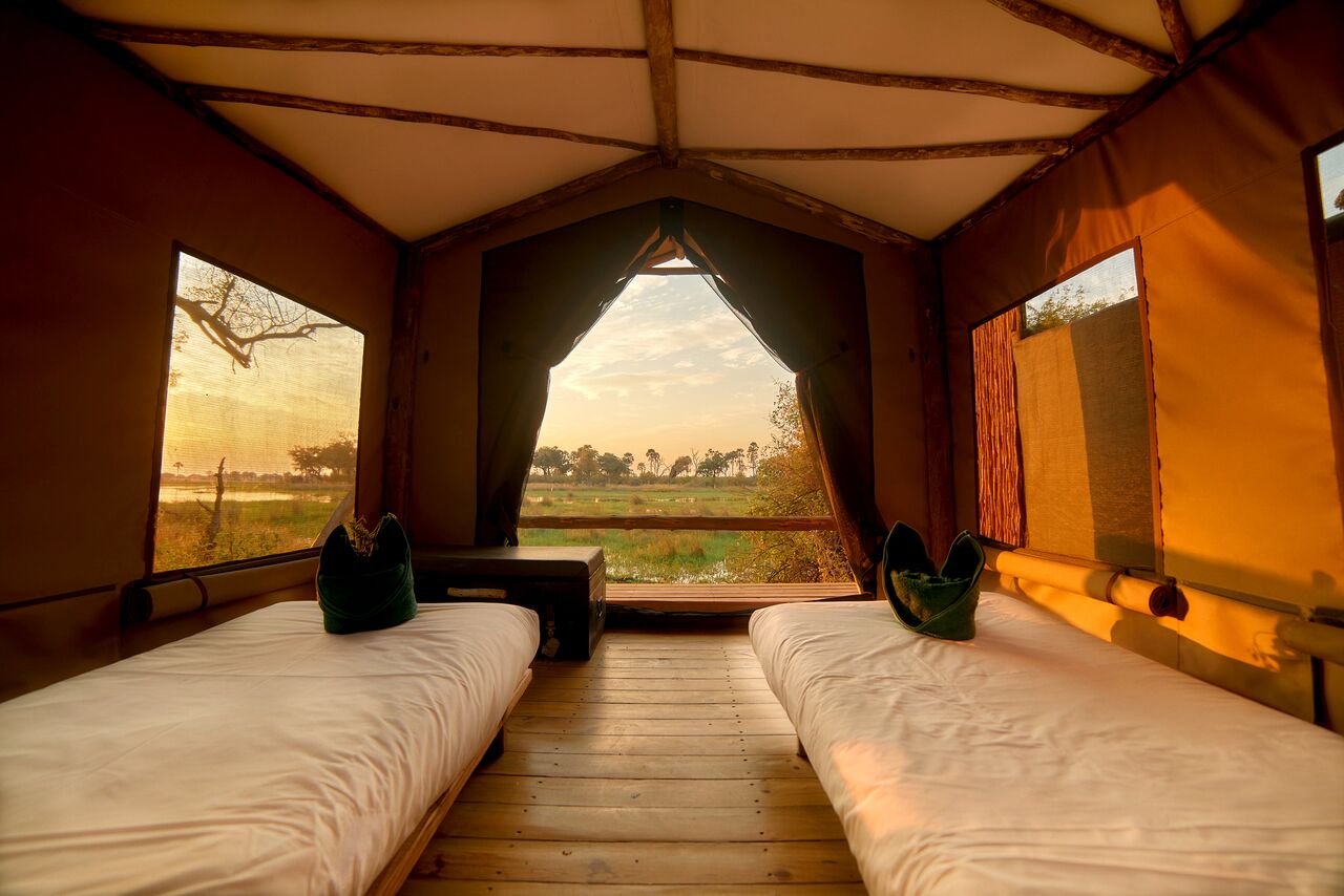 oddballs camp bedroom view