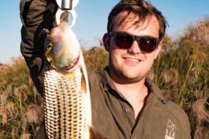 okavango delta botswana frank with fish