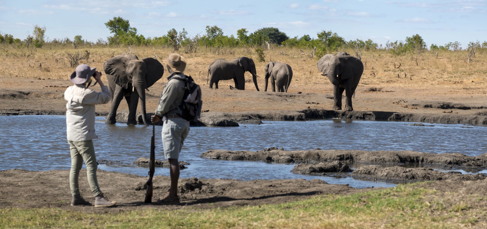 somalisa expeditions hwange walking safari
