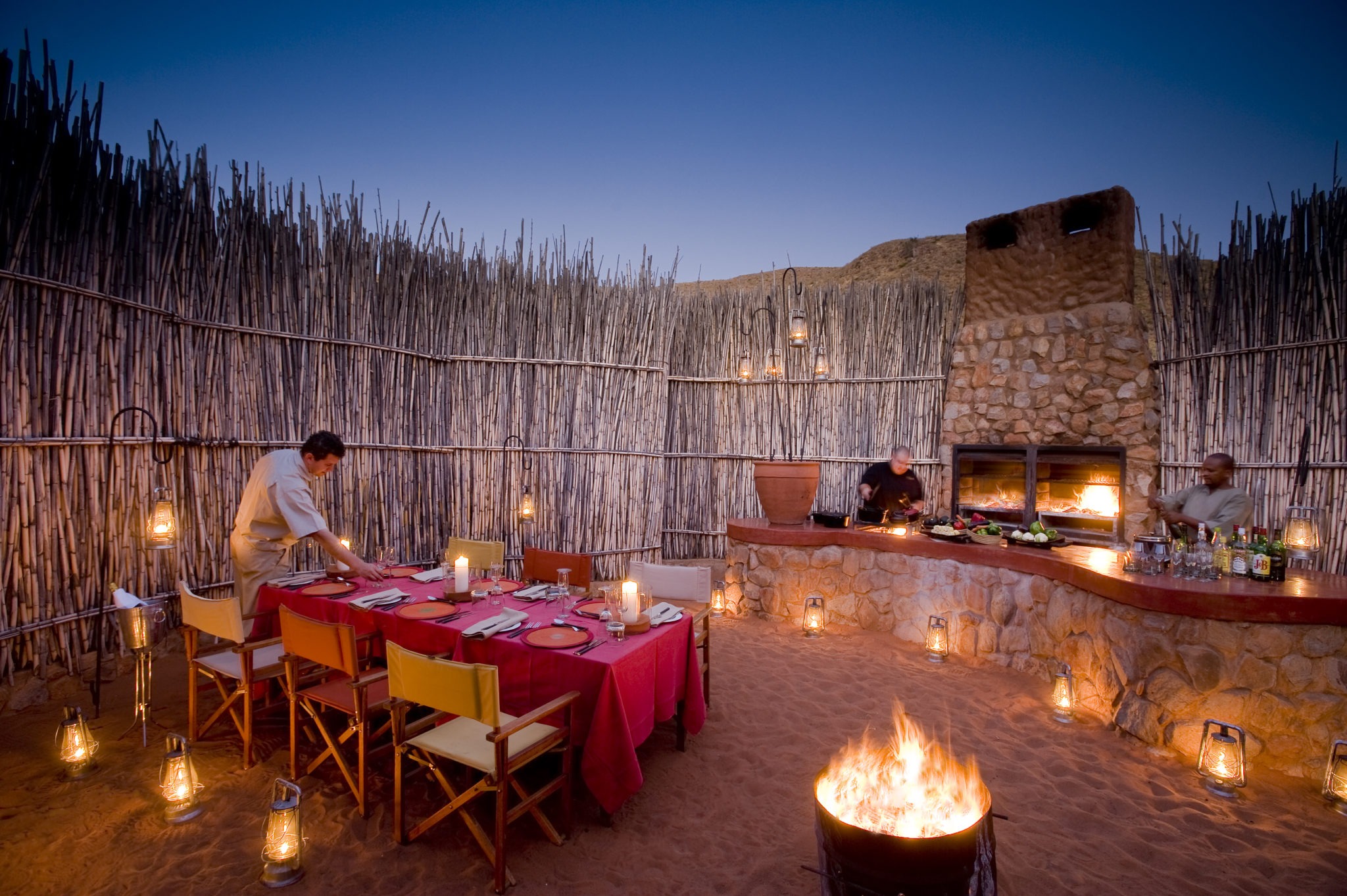 tswalu kalahari boma