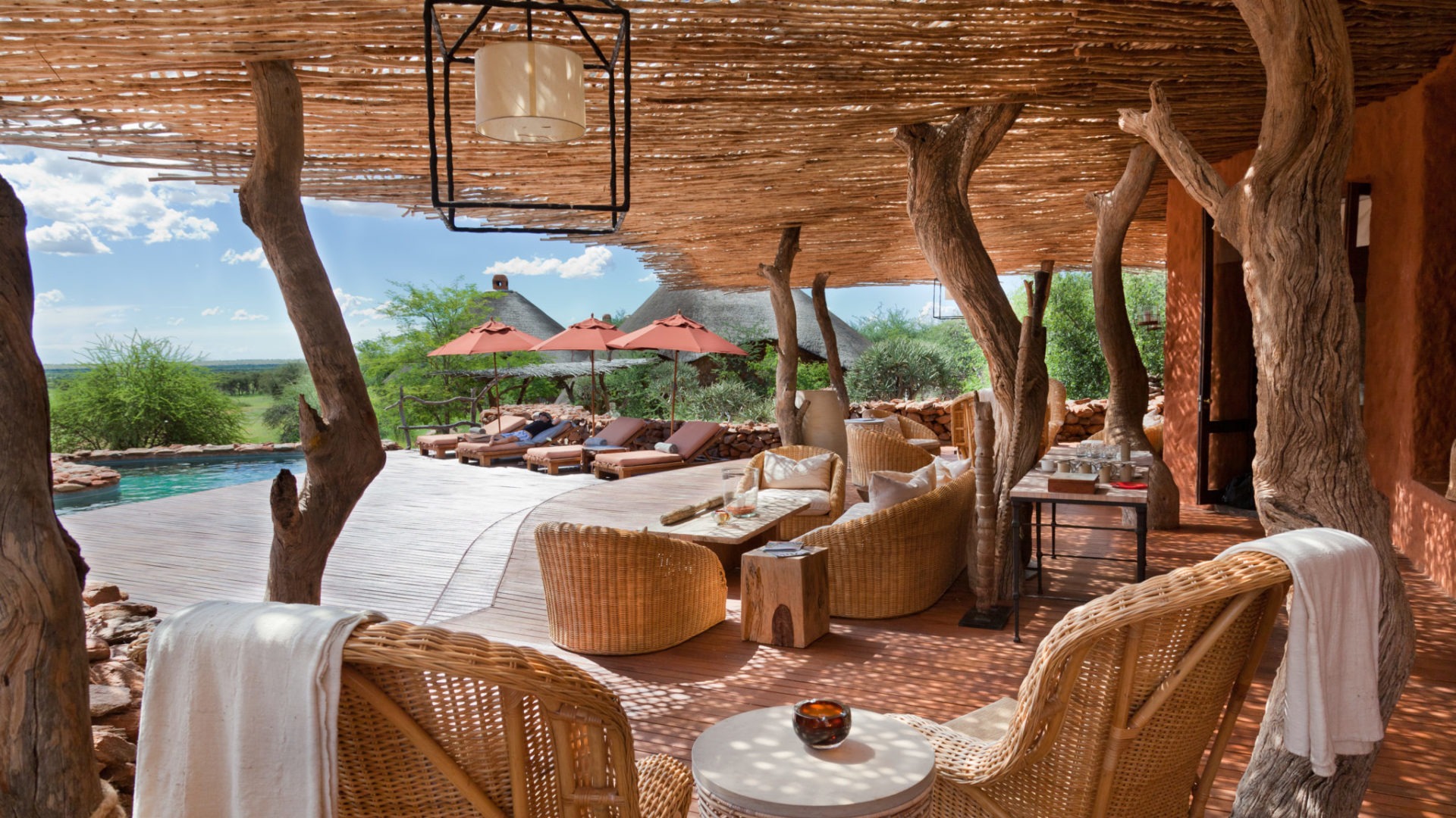 tswalu kalahari lounge deck