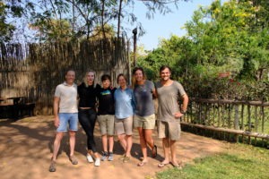 Safari with Gesa and Frank Group Pic