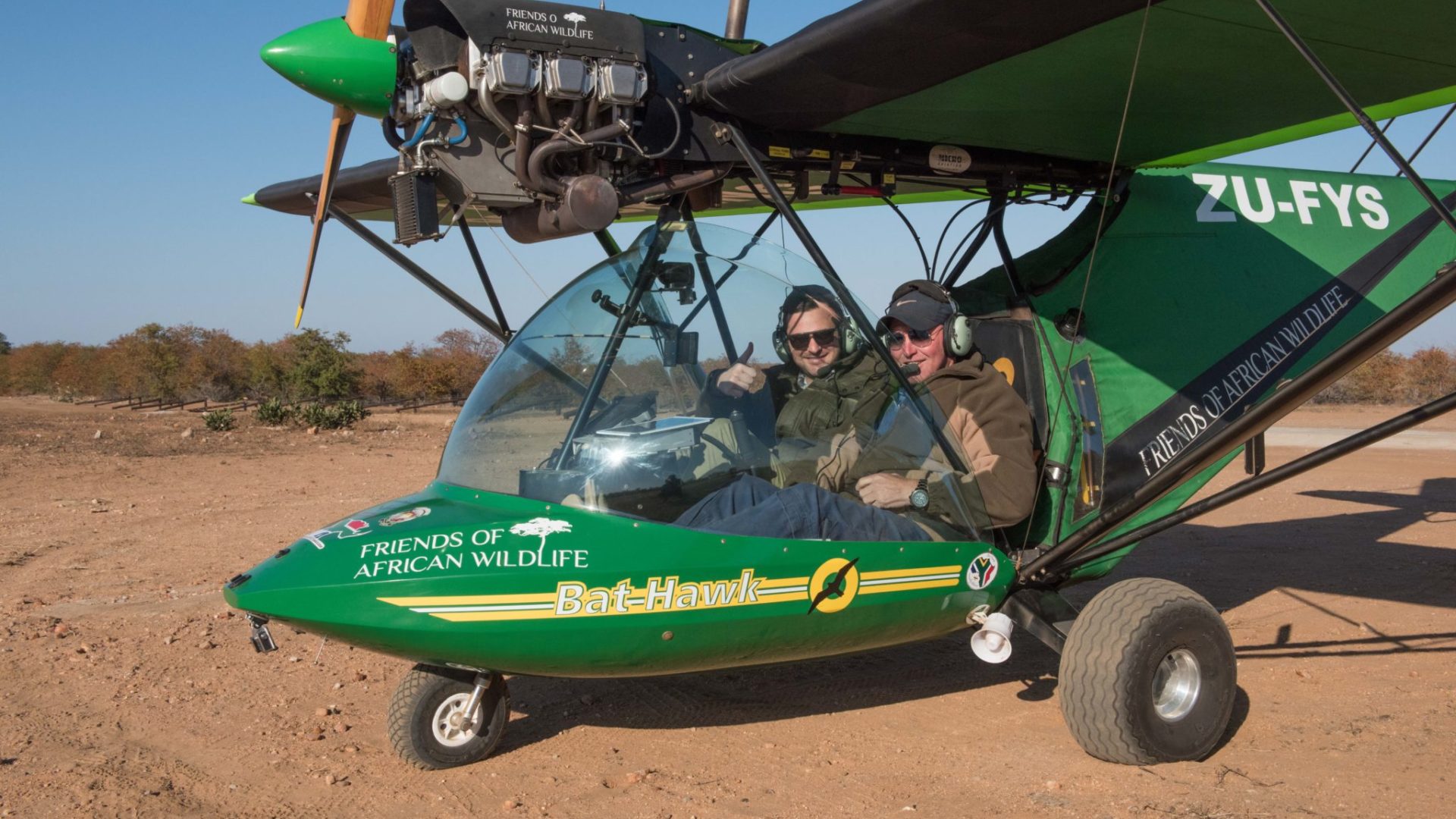 Greater kruger National park rhino flight