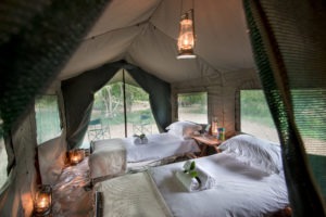 Pafuri Makuleke Kruger National Park Camping Tent Interior