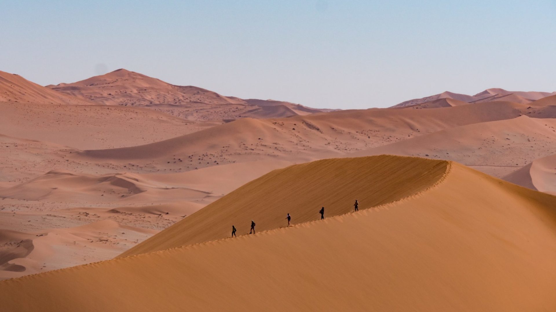 southern namibia sossusvlei hike dunes