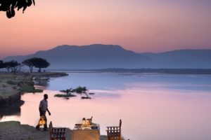 zambezi expeditions mana pools private dinner