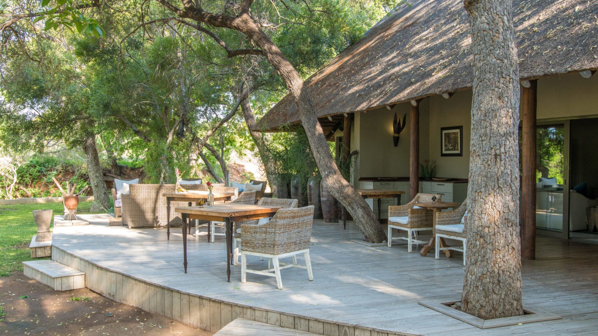 amani safari camp deck