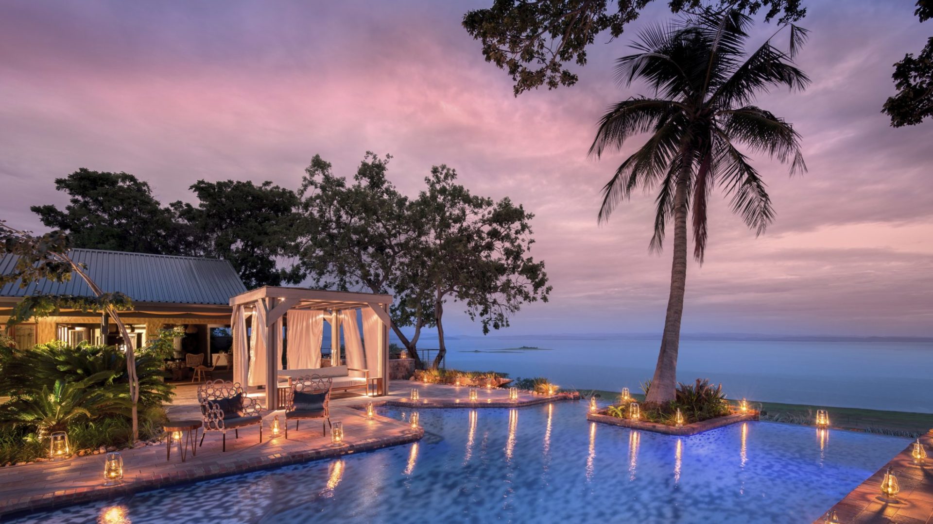 bumi hills safari lodge sunset view