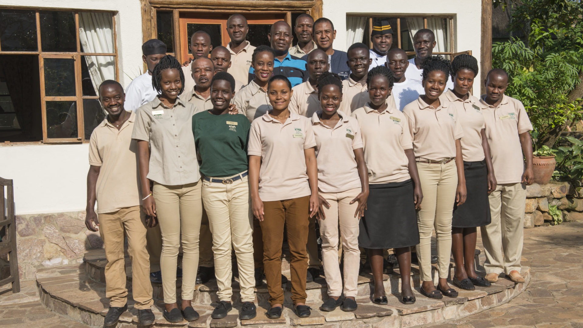 bwindi lodge uganda staff photo