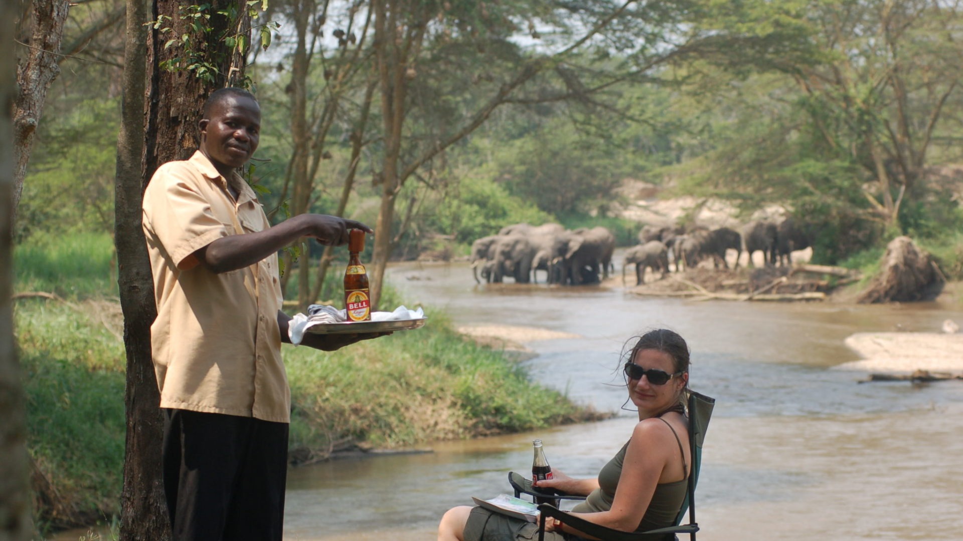 ishasha wilderness camp uganda elephants guest