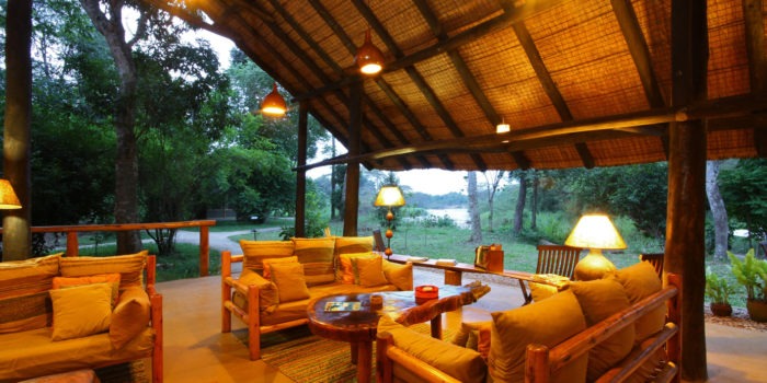 ishasha wilderness camp uganda lounge