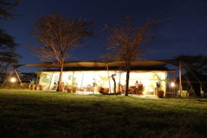 Kicheche Bush Camp at night
