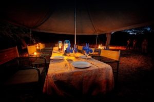 Okavango Expeditions Dining tent