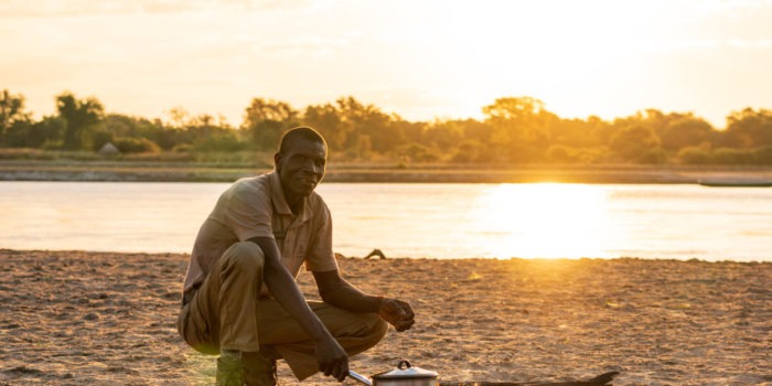 luambe camp sundowners zambia sundowners sunset