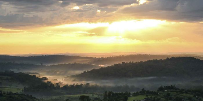 crater safari lodge uganda sunset1