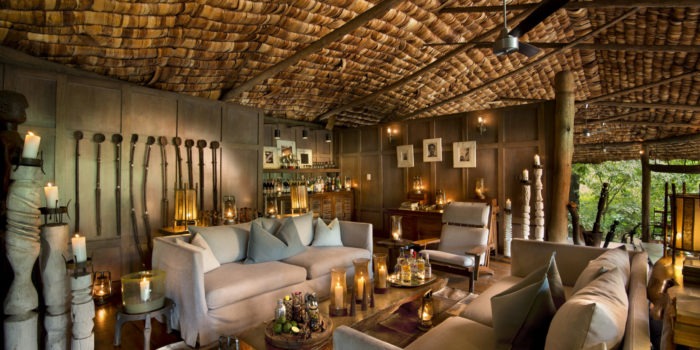Lounge area andBeyond Lake Manyara Tree Lodge