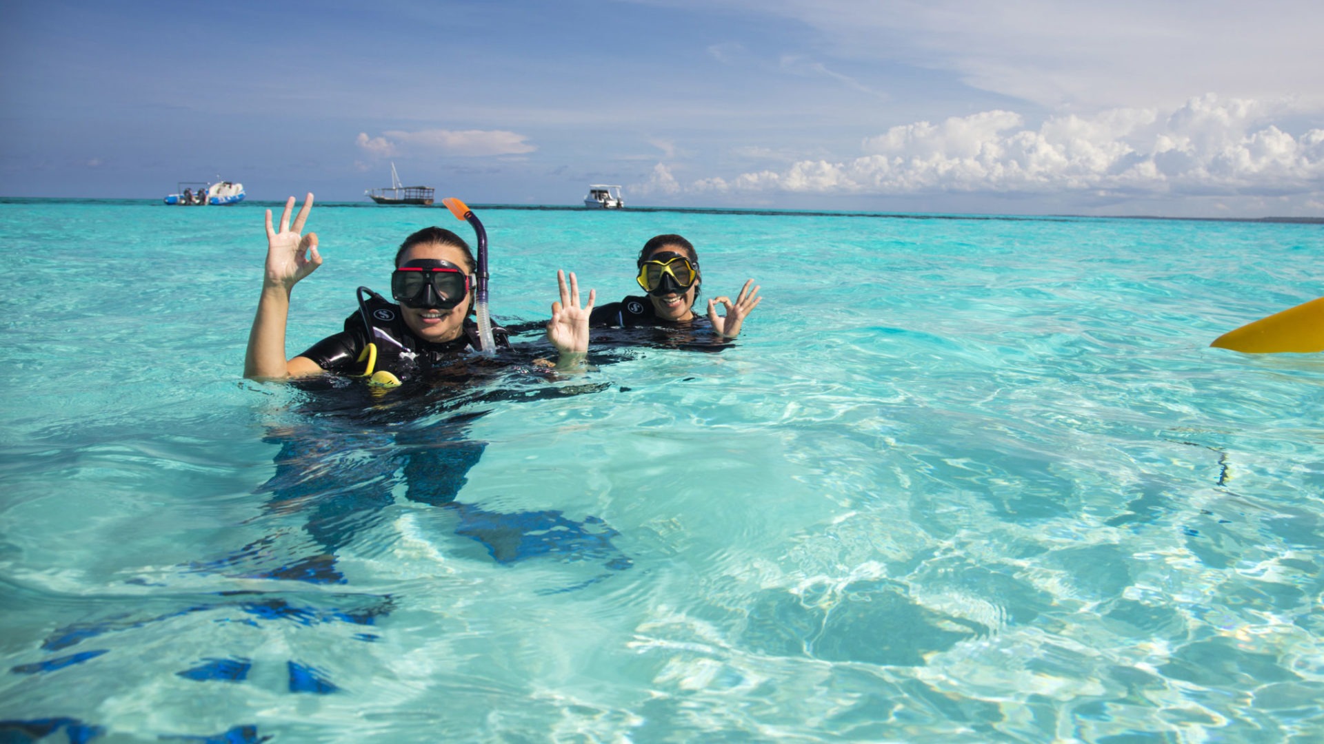Padi course at andBeyond Mnemba Island