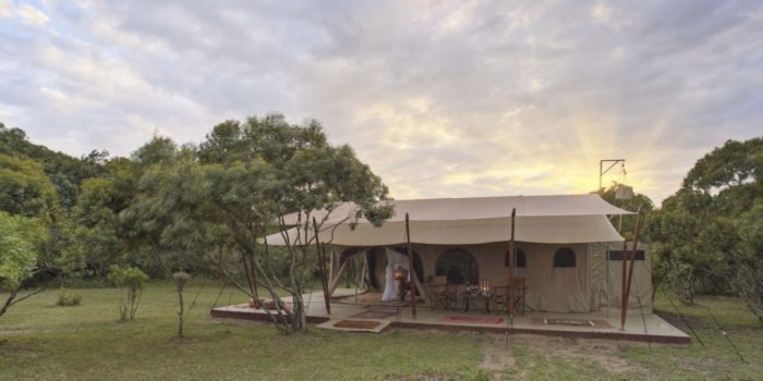 Saruni Wild standard tent exterior Saruni Wild Masai Mara Kenya