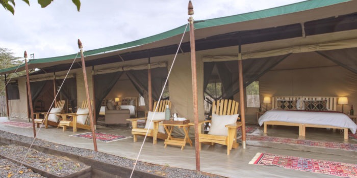 asilia ol pejeta bush camp family tent exterior